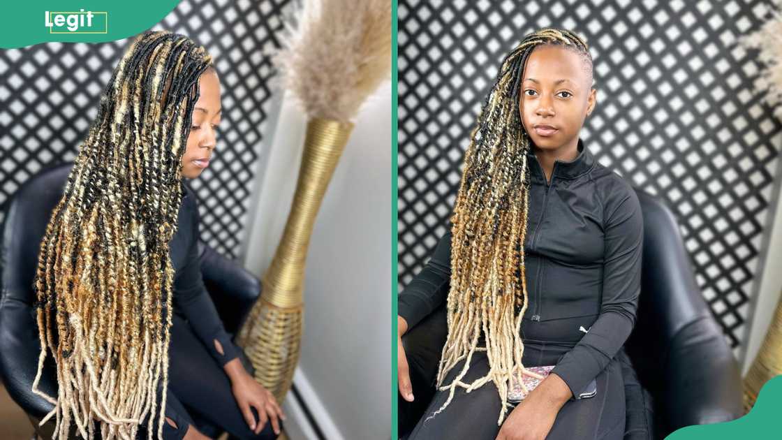 Extra long trendy faux locs Extra long trendy faux locs