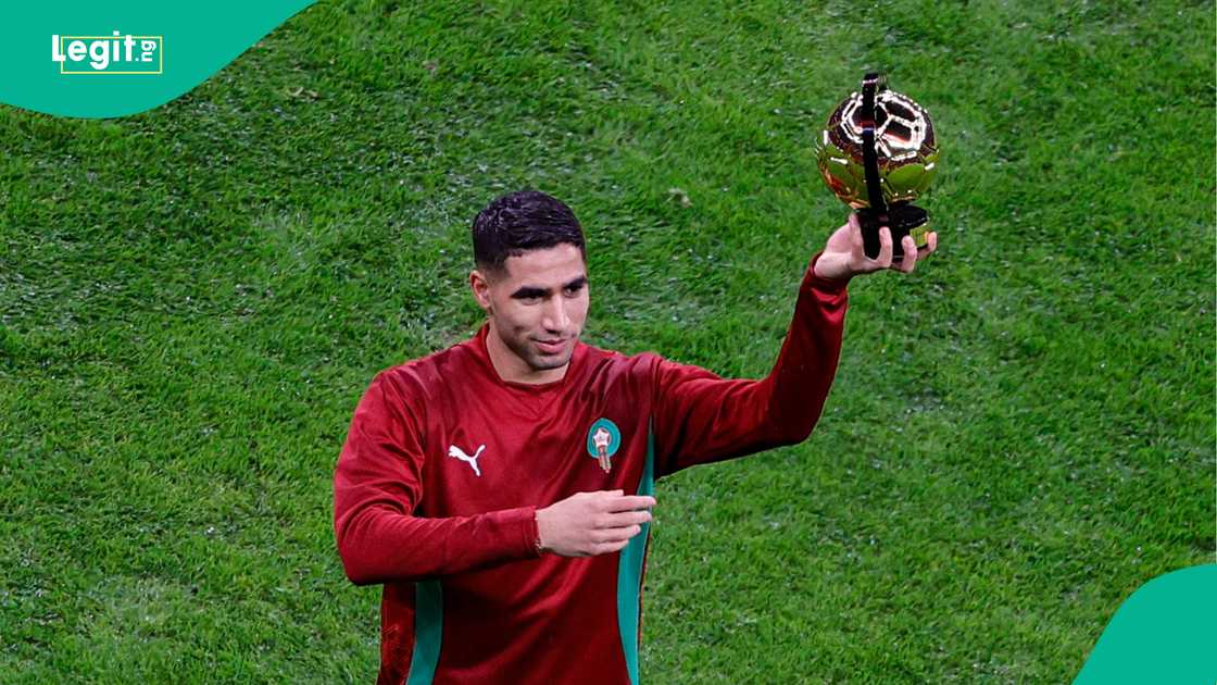 Achraf Hakimi, Morocco, Comoros, AFCON 2025, Prince Moulay Abdellah Stadium, Rabat. Achraf Hakimi, Morocco, Comoros, AFCON 2025, Prince Moulay Abdellah Stadium, Rabat.