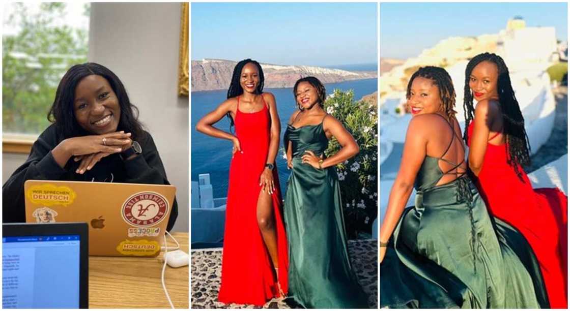 Gift Iyioku and Oluwakemisola Adeusi, Nigerian scholars in German language. Gift Iyioku and Oluwakemisola Adeusi, Nigerian scholars in German language.