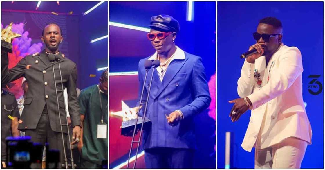 Black Sherif, Stonebwoy, Sarkodie Black Sherif, Stonebwoy, Sarkodie