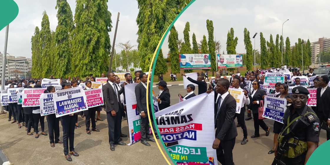 Lawyers urge National Assembly to take-over Benue and Zamfara states house of assembly Lawyers urge National Assembly to take-over Benue and Zamfara states house of assembly