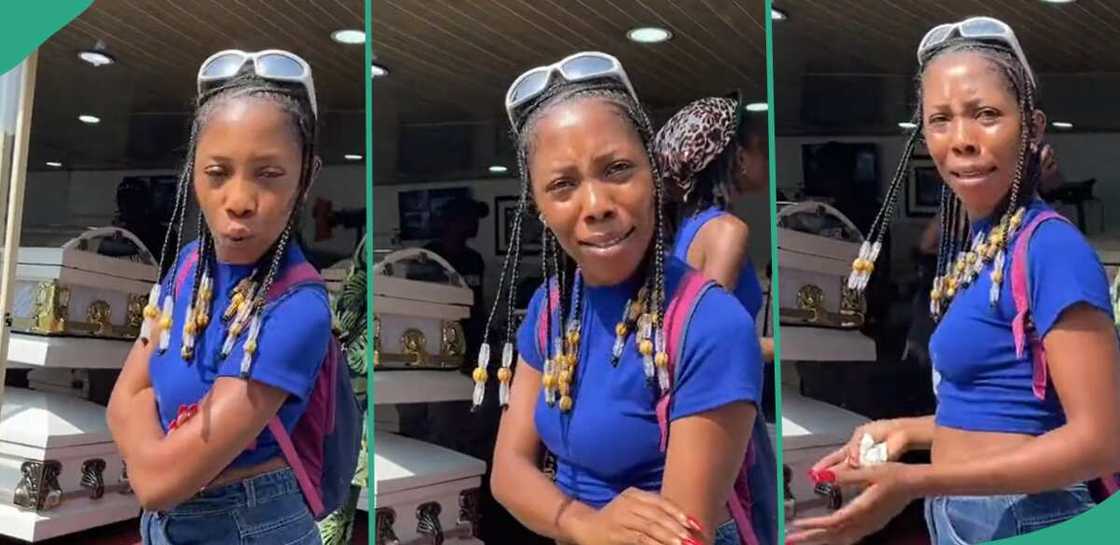 Makeup artist finds out she is supposed to attend to a corpse. Makeup artist finds out she is supposed to attend to a corpse.