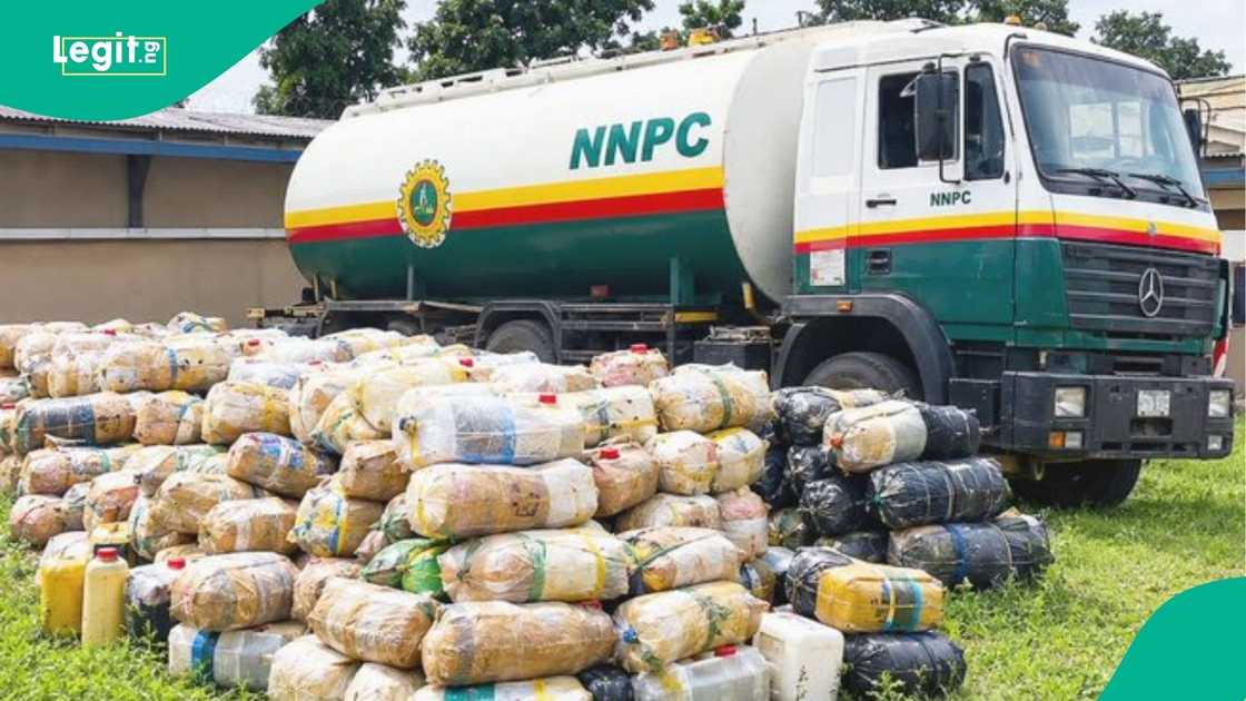 NNPC logo aises questions as NDLEA seizes truck with 2,145kg of illicit drugs in Ondo NNPC logo aises questions as NDLEA seizes truck with 2,145kg of illicit drugs in Ondo