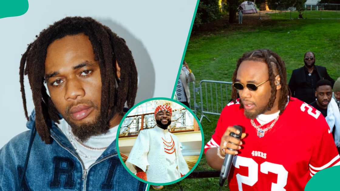 Davido's fans react as Buju BNXN allegedly gets punched in South Africa. Davido's fans react as Buju BNXN allegedly gets punched in South Africa.