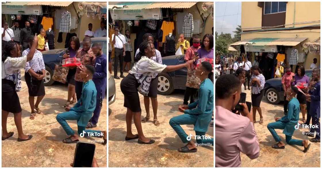 Nigerian lady rejects proposal, Babcock University Nigerian lady rejects proposal, Babcock University