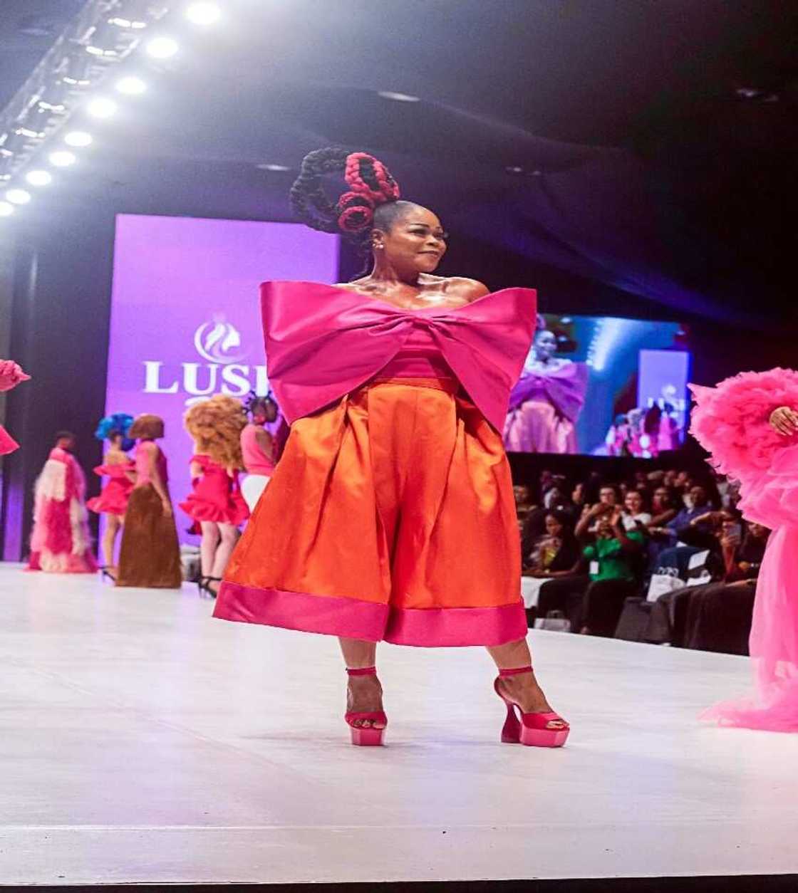 Beyond the Runway: Lush Hair Steals the Spotlight at Lagos Fashion Week's 10th Edition