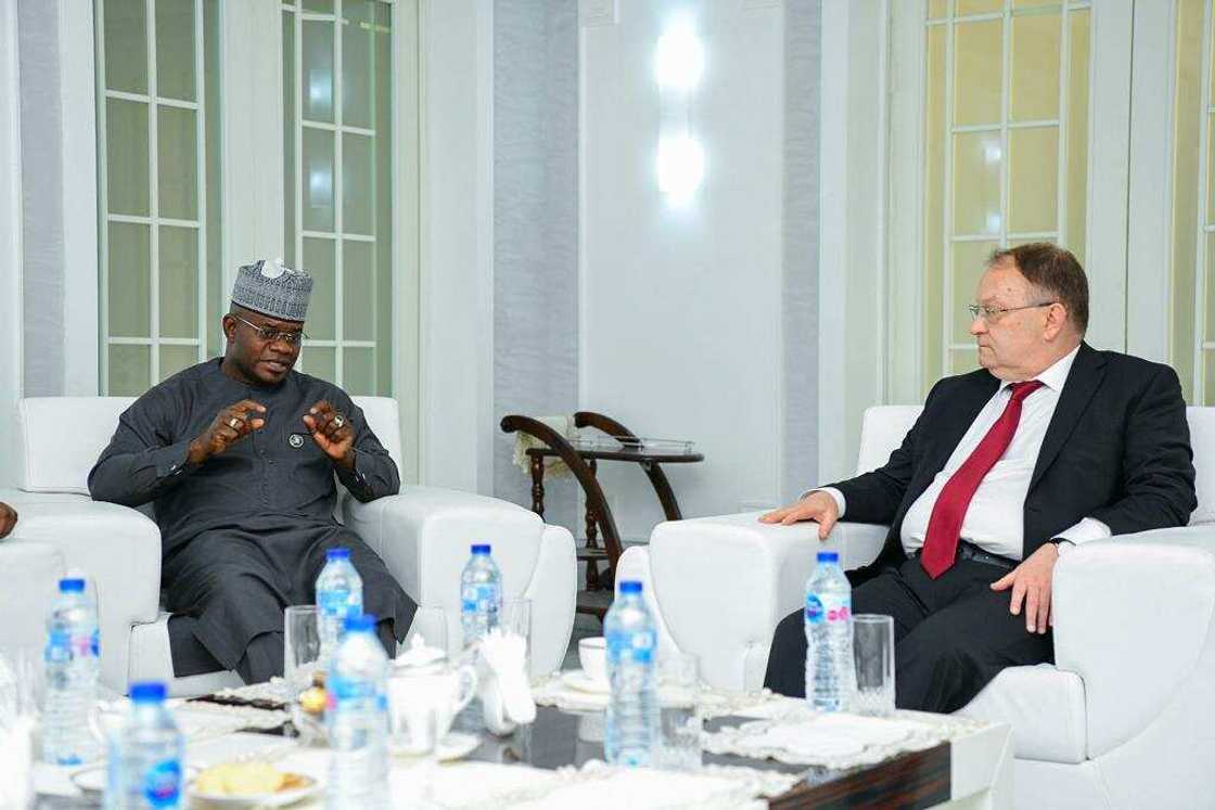 Governor Bello visits Russian Ambassador over Ajaokuta steel plant Governor Bello visits Russian Ambassador over Ajaokuta steel plant
