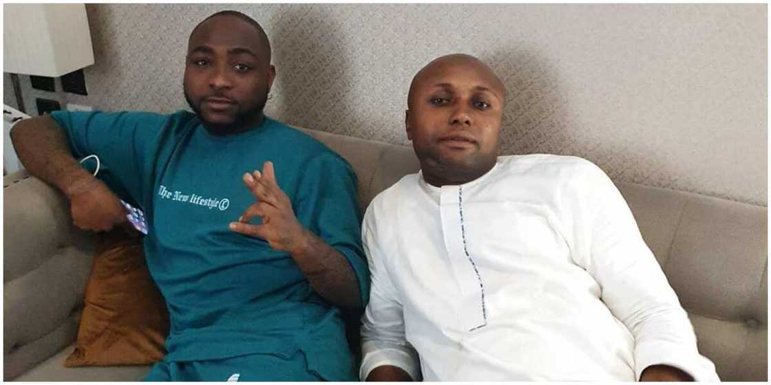 Hilarious moment Davido scolded Isreal DMW for pulling off shirt inside a club Hilarious moment Davido scolded Isreal DMW for pulling off shirt inside a club