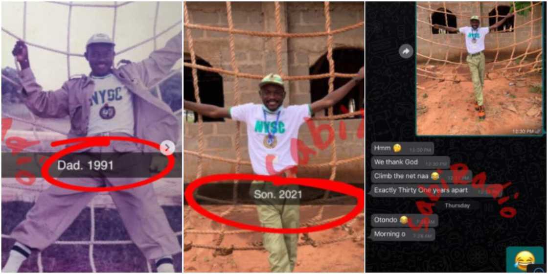 Father and son Father and son