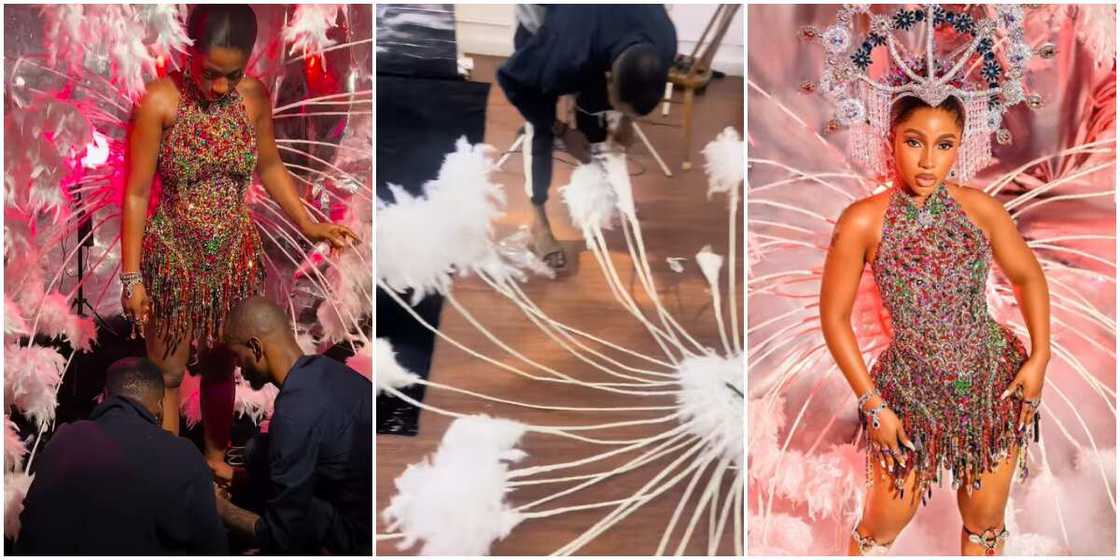 The making of BBNaija All Stars Mercy Eke outfit The making of BBNaija All Stars Mercy Eke outfit