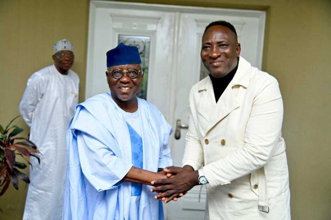 Prophet Jeremiah Fufeyin met Nasarawa Ex Governor & Senator Dr Umaru Tanko Al-Makura in Closed Door a Meeting