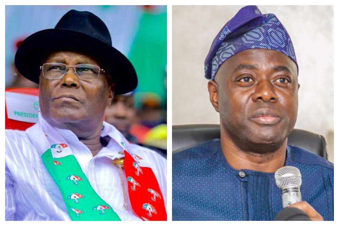 Seyi Makinde, Atiku, PDP, Oyo state