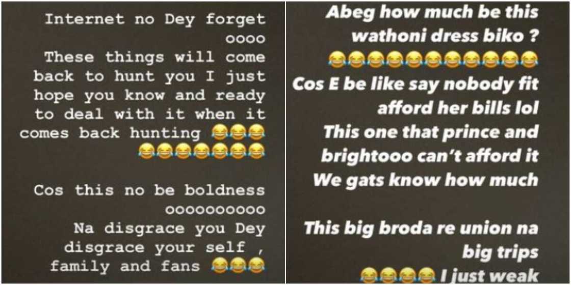 Singer Orezi on BBNaija reunion Singer Orezi on BBNaija reunion