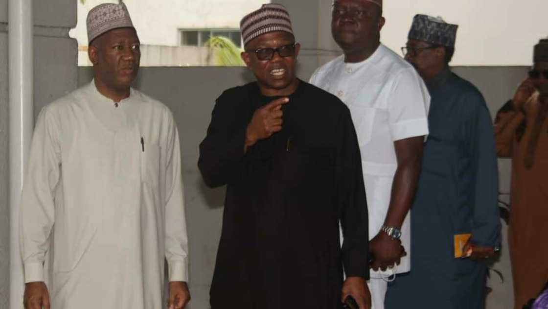 Peter Obi and Baba-Ahmed Peter Obi and Baba-Ahmed