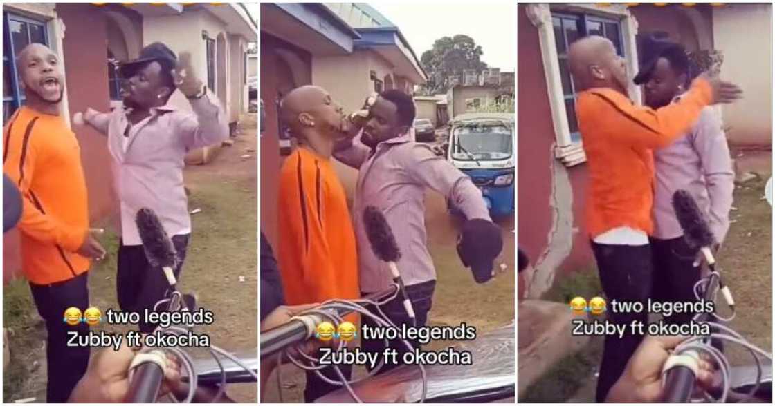 Photos of Zubby Micheal and Charles Okocha Photos of Zubby Micheal and Charles Okocha