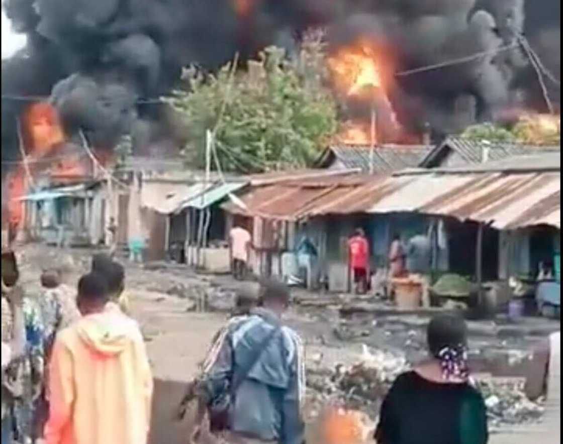 Gobara ta tashi a wata kasuwa a Calabar