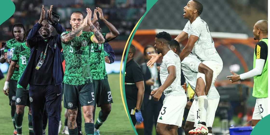 Nigeria, South Africa, AFCON semifinals