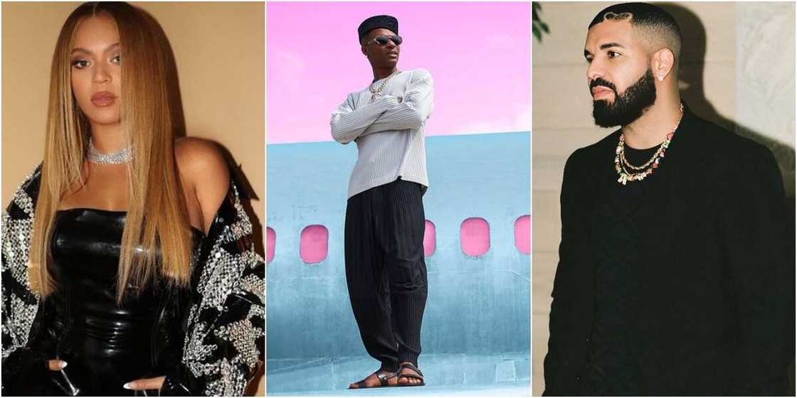 Wizkid, Drake and Beyoncé Wizkid, Drake and Beyoncé