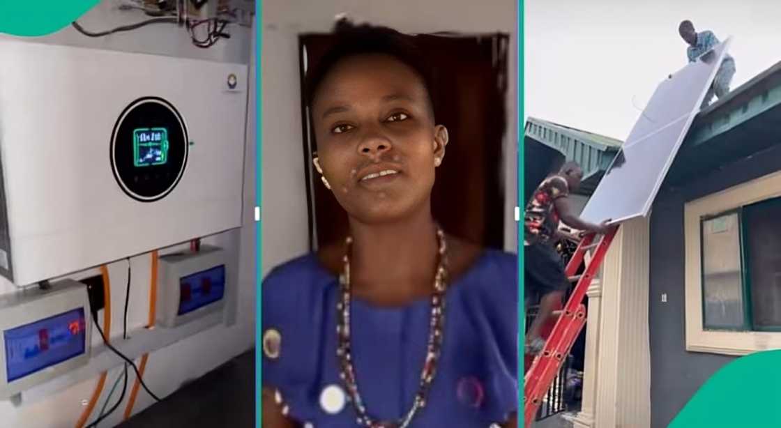 Nigerian woman shows off 12kVA solar inverter installation, cost trends online
