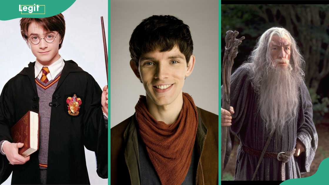 Harry Porter, Merlin, and Gandalf the Grey Harry Porter, Merlin, and Gandalf the Grey
