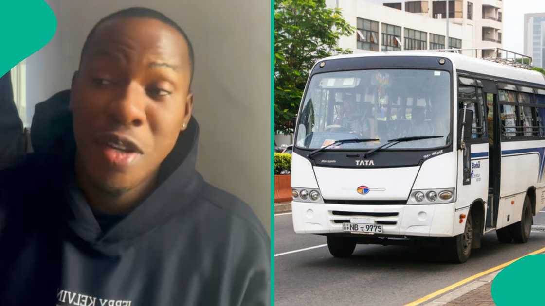 A Nigerian man travelling from Enugu to Lagos recounts how he paid for the entire backseat of a bus. A Nigerian man travelling from Enugu to Lagos recounts how he paid for the entire backseat of a bus.
