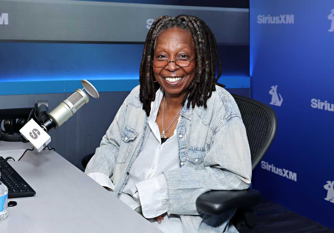 Whoopi Goldberg at the SiriusXM Studios