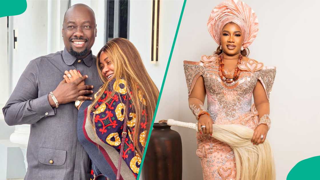 Obi Cubana shares romantic birthday message to wife Ebele Iyiegbu on social media. Obi Cubana shares romantic birthday message to wife Ebele Iyiegbu on social media.