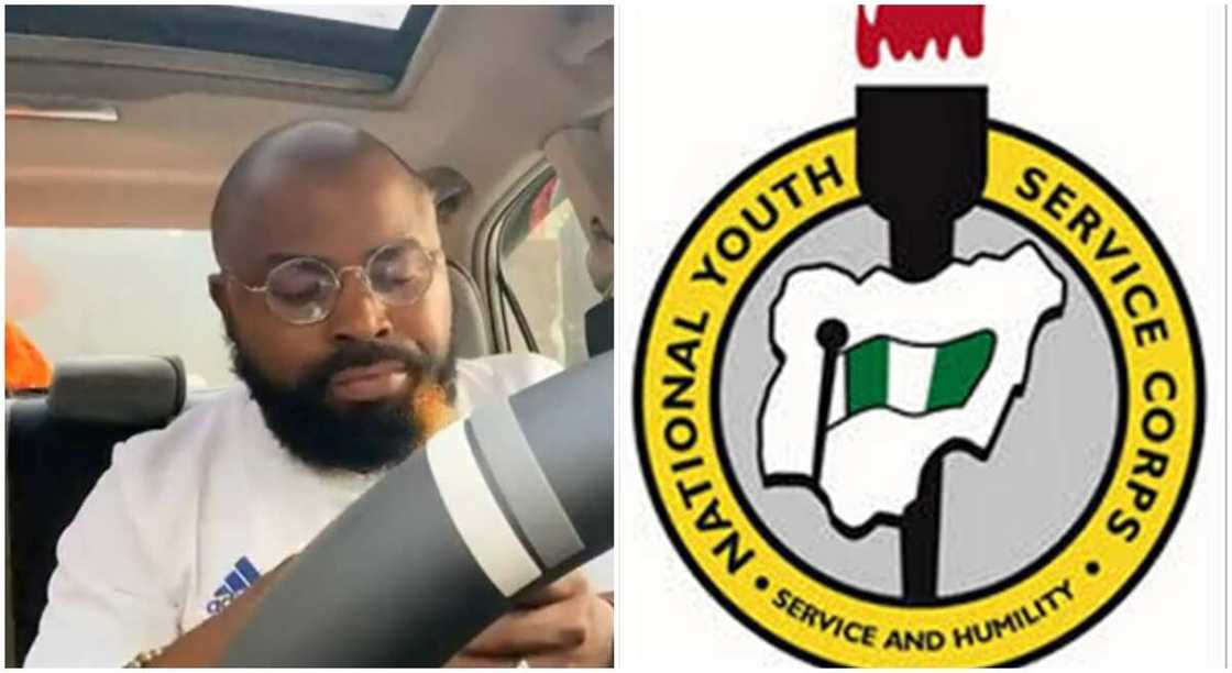Nigerian journalist says he gave an NYSC member N15 but he returned it after he received his first alawee. Nigerian journalist says he gave an NYSC member N15 but he returned it after he received his first alawee.
