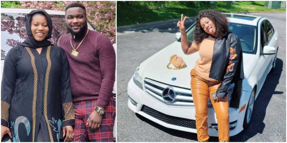 God When: Fans Gush As Actress Amarachi Igwe’s Husband Buys Her Brand New Benz God When: Fans Gush As Actress Amarachi Igwe’s Husband Buys Her Brand New Benz