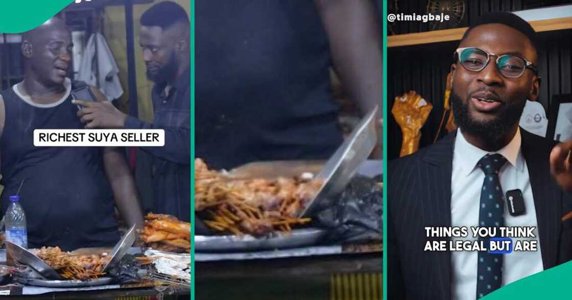 Nigerian suya seller speaks on his business Nigerian suya seller speaks on his business
