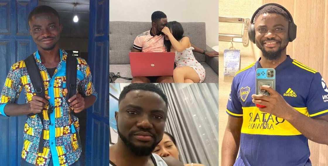 Achabu reveals the face of his foreign lady Achabu reveals the face of his foreign lady