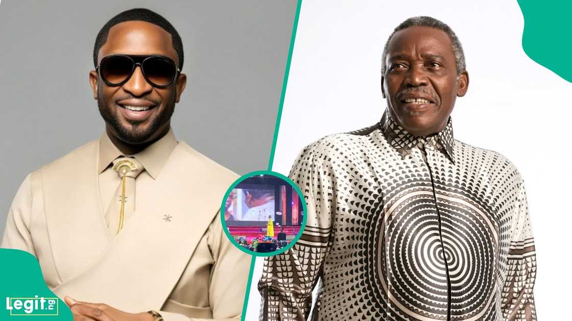 Darey Art Alade performs at late Olu Jacobs’ funeral service in Lagos Darey Art Alade performs at late Olu Jacobs’ funeral service in Lagos