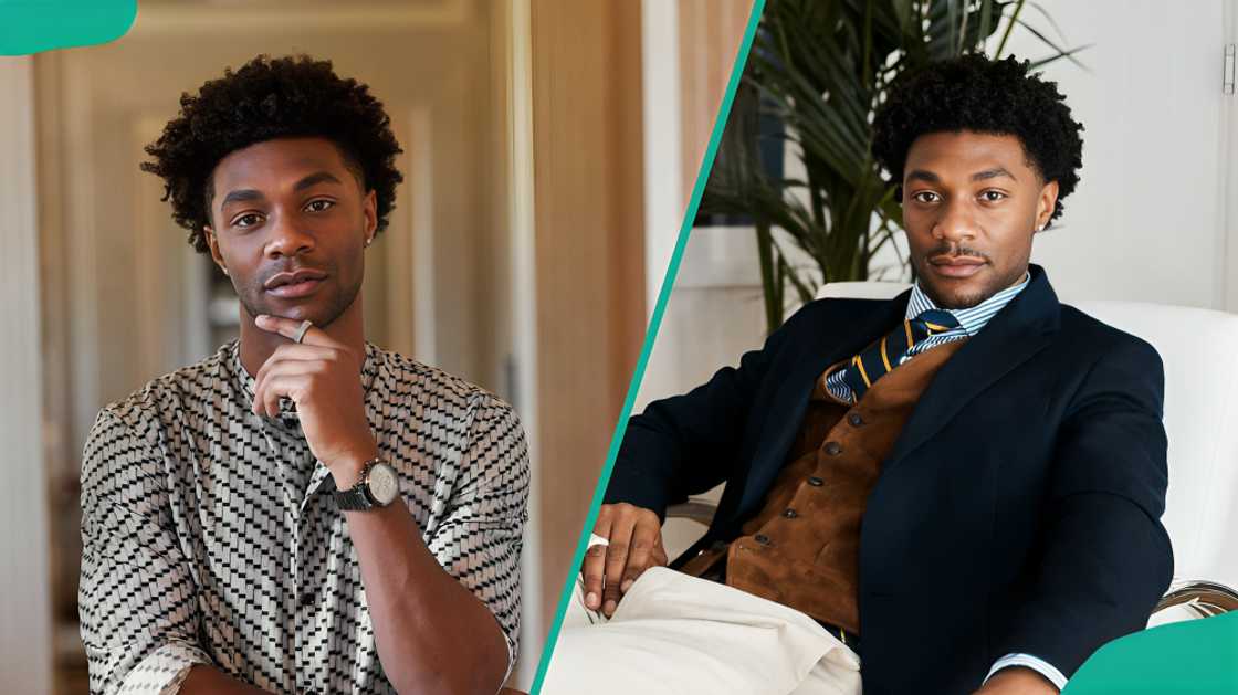 Jonathan Pierce Daviss posing for photos Jonathan Pierce Daviss posing for photos