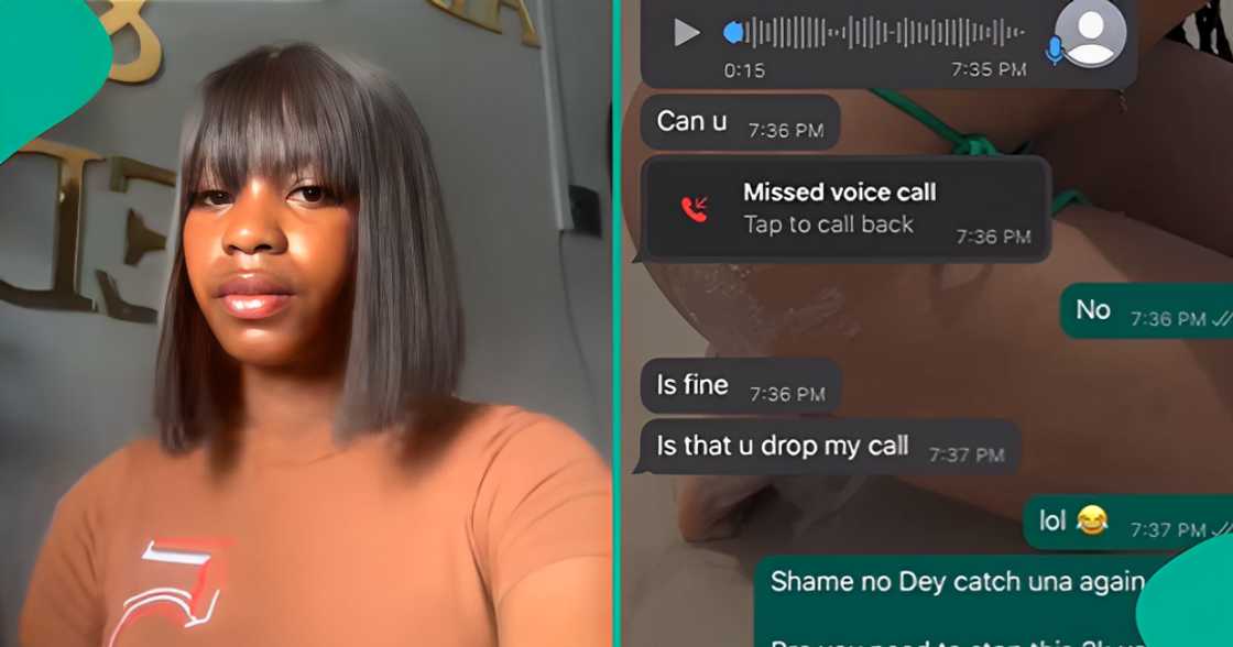 Lady recounts her talking stage experience in a viral video on TikTok. Lady recounts her talking stage experience in a viral video on TikTok.