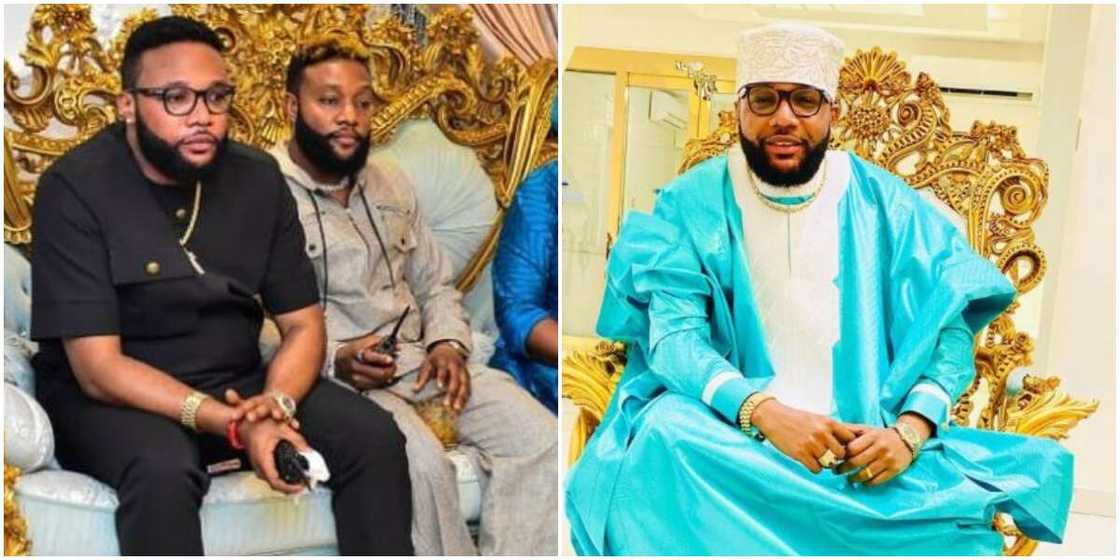 Kcee celebrates little brother E-Money as he marks birthday