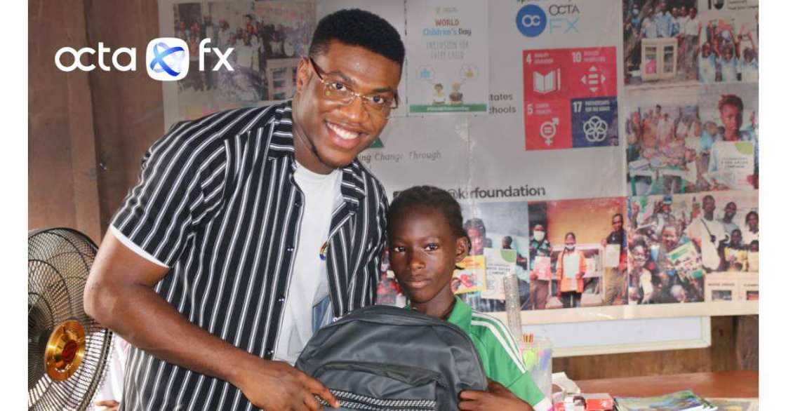 OctaFX and KIR Foundation Join Forces to Help Children in Nigeria Get Back to School