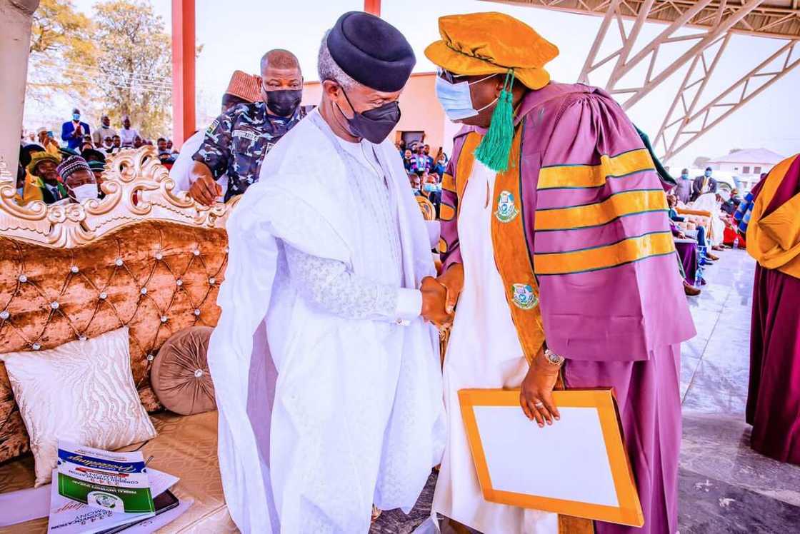 Muazu and Osinbajo Muazu and Osinbajo