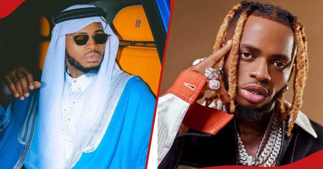 Diamond Platnumz showing off flashy lifestyle. Diamond Platnumz showing off flashy lifestyle.