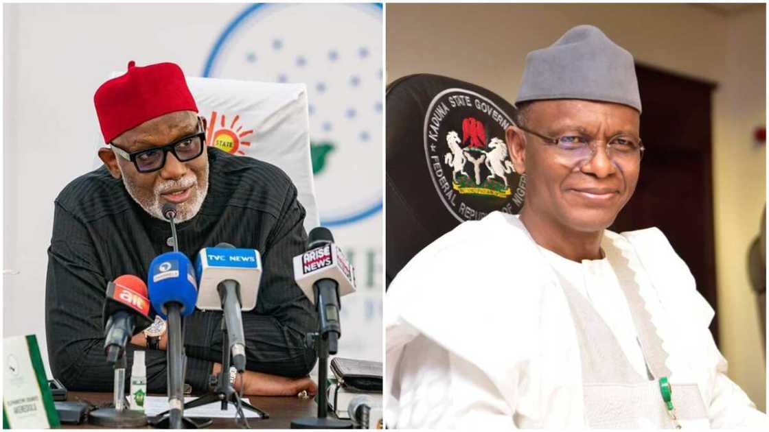 Just In: Akeredolu, El-Rufai Clash Over Anti-Open Grazing Laws