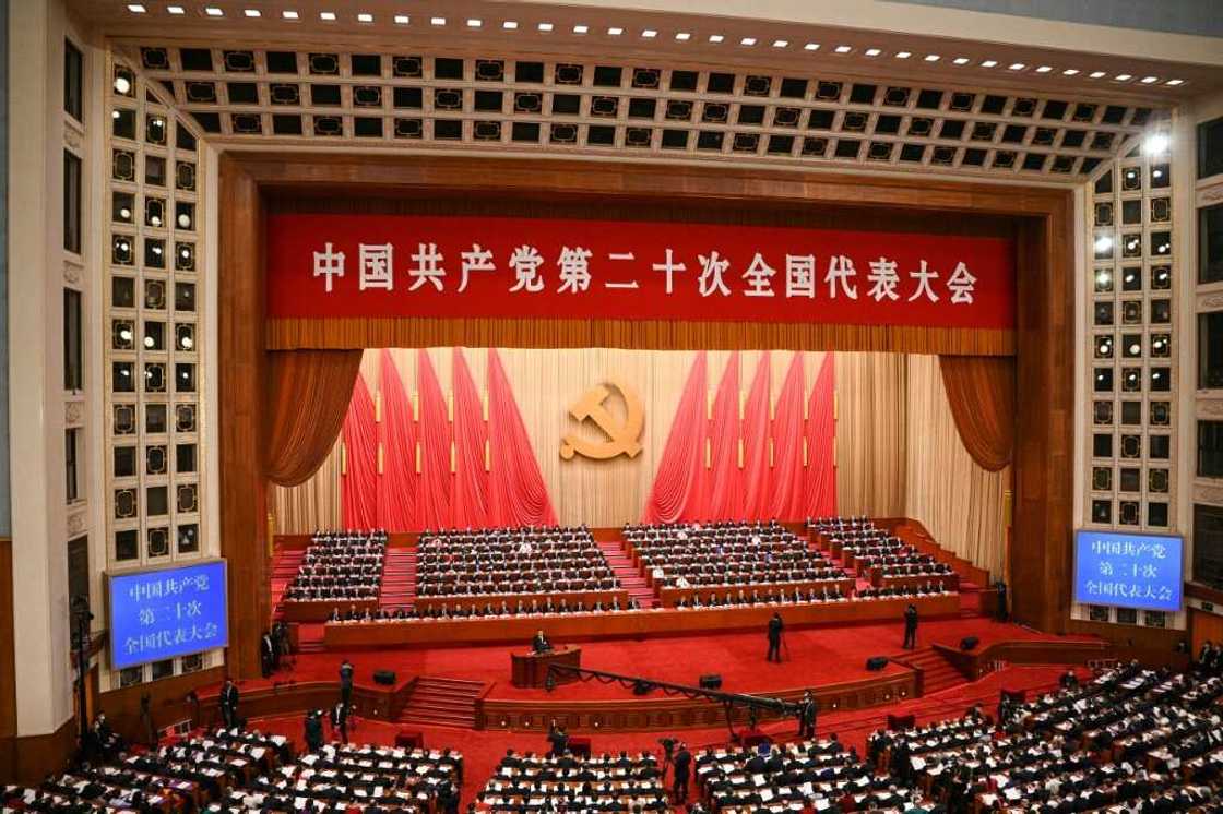 Xi Jinping spoke at the opening session of the 20th Chinese Communist Party's Congress at the Great Hall of the People on October 16 Xi Jinping spoke at the opening session of the 20th Chinese Communist Party's Congress at the Great Hall of the People on October 16