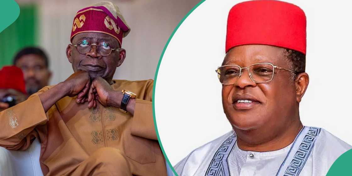 Tinubu's re-election: Umahi speaks on the role of southeast ahead of the 2027 general election in Nigeria.