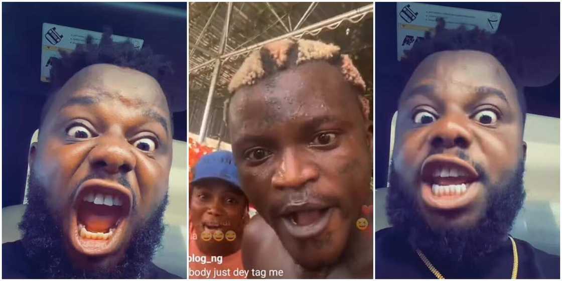 Sabinus imitates Portable's arrest, Portable arrested by Nigerian police, Sabinus imitates Portable's arrest Sabinus imitates Portable's arrest, Portable arrested by Nigerian police, Sabinus imitates Portable's arrest