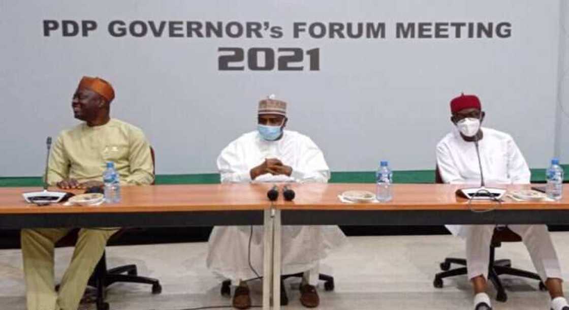 Gwamnonin PDP: Muna Bukatar Buhari Ya Kara Mana Karfin Iko Gwamnonin PDP: Muna Bukatar Buhari Ya Kara Mana Karfin Iko