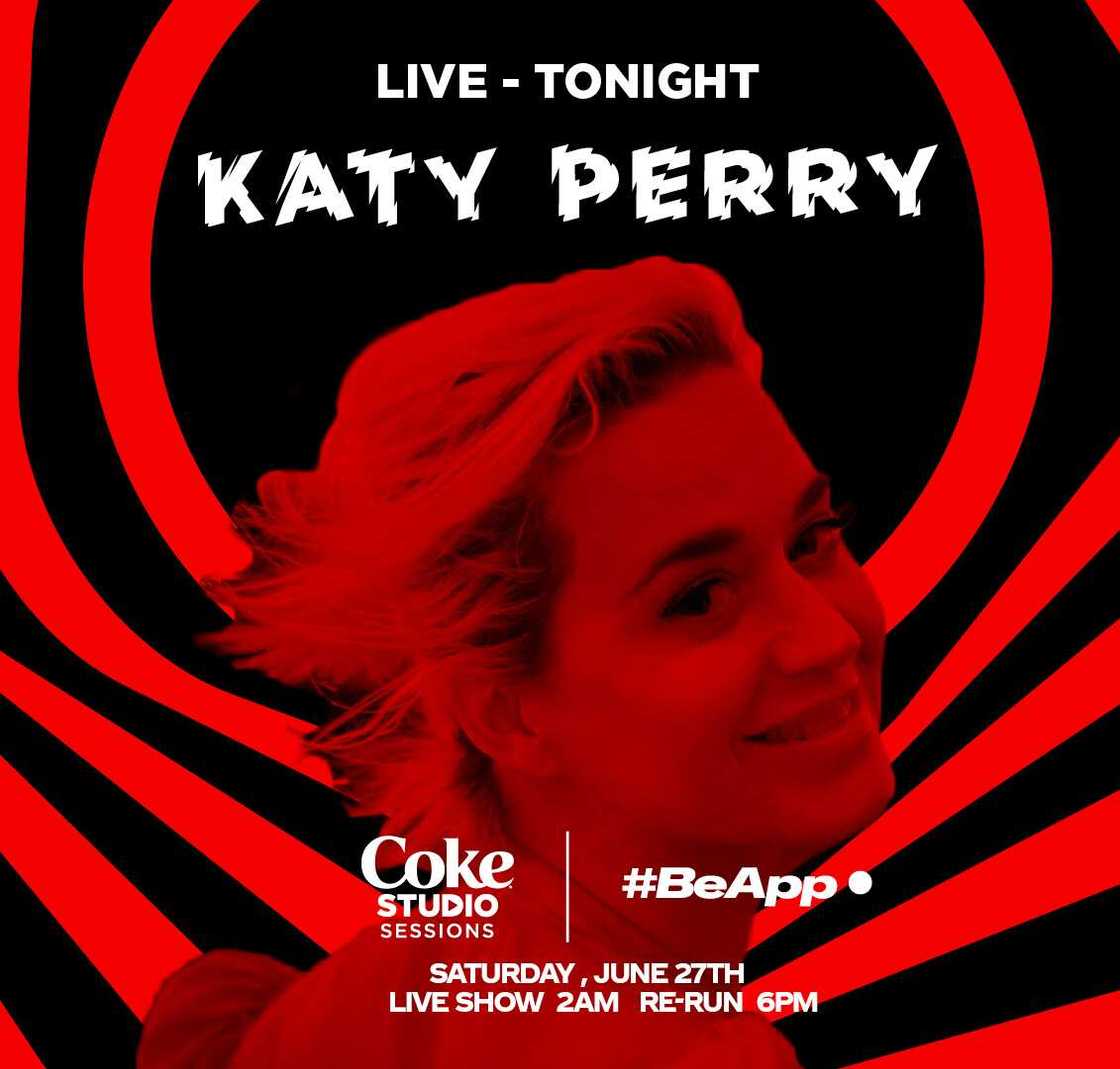 Katy Perry, Tinashe, Gryffin, more to perform in this week’s Coke Studio sessions Katy Perry, Tinashe, Gryffin, more to perform in this week’s Coke Studio sessions