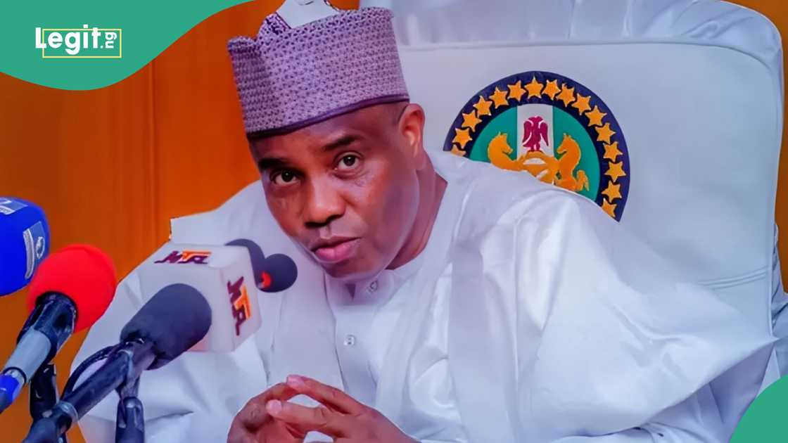Tambuwal breaks silence after release from EFCC's detention Tambuwal breaks silence after release from EFCC's detention