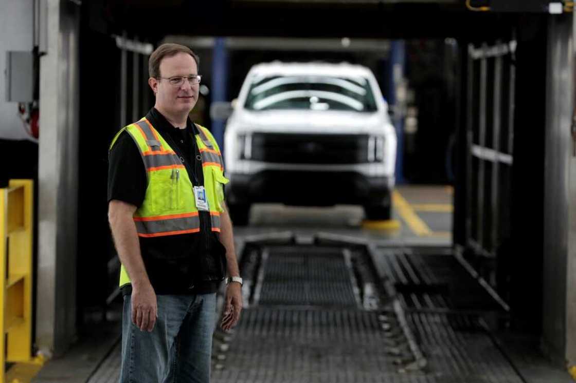 Chris Skaggs, BEV Planning & Implementation Manager at Ford Motor Co. at their Rouge Electric Vehicle Center in Dearborn, Michigan Chris Skaggs, BEV Planning & Implementation Manager at Ford Motor Co. at their Rouge Electric Vehicle Center in Dearborn, Michigan