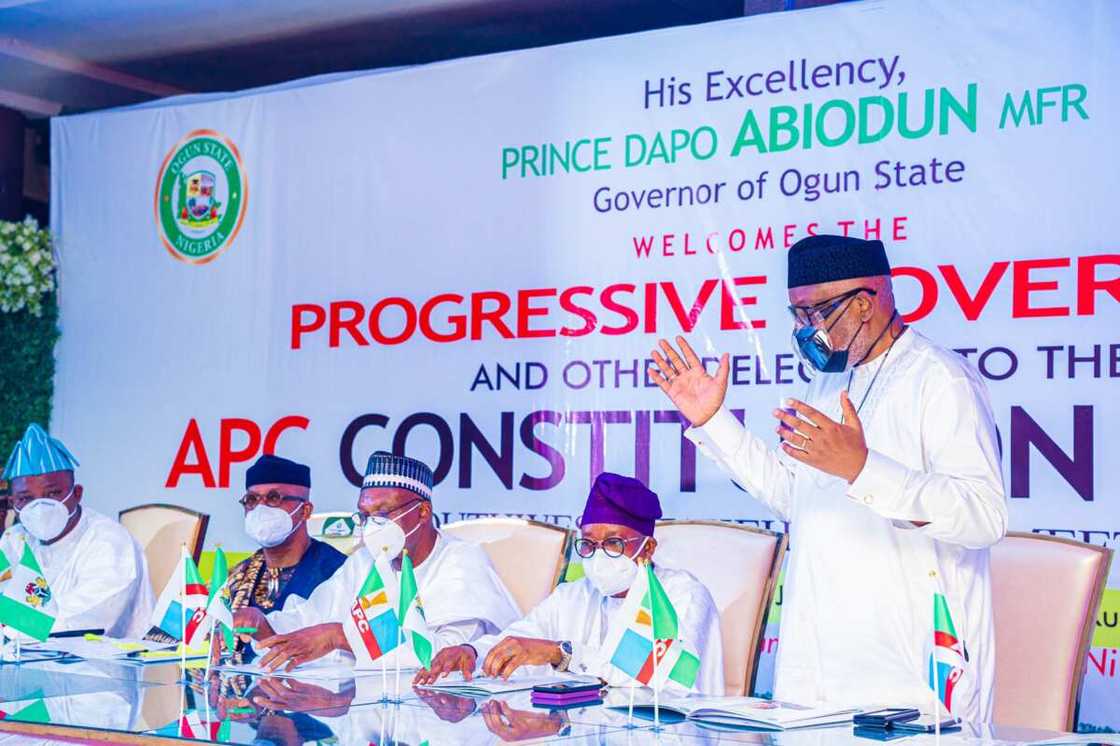 Akeredolu APC constitution review meeting Akeredolu APC constitution review meeting