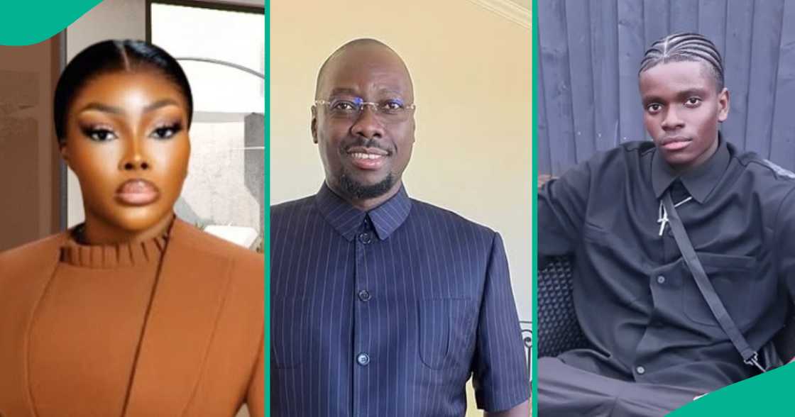 Infuencer reacts to Obi Cubana, adopted son's saga in new video. Infuencer reacts to Obi Cubana, adopted son's saga in new video.