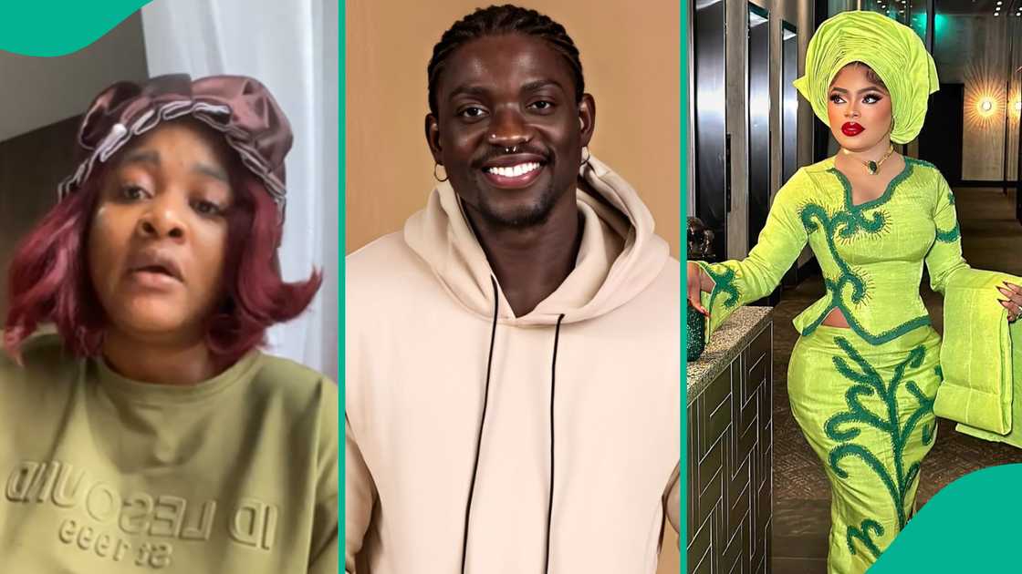 Nigerians react as Bobrisky wades in on VDM and Pyna's matter.