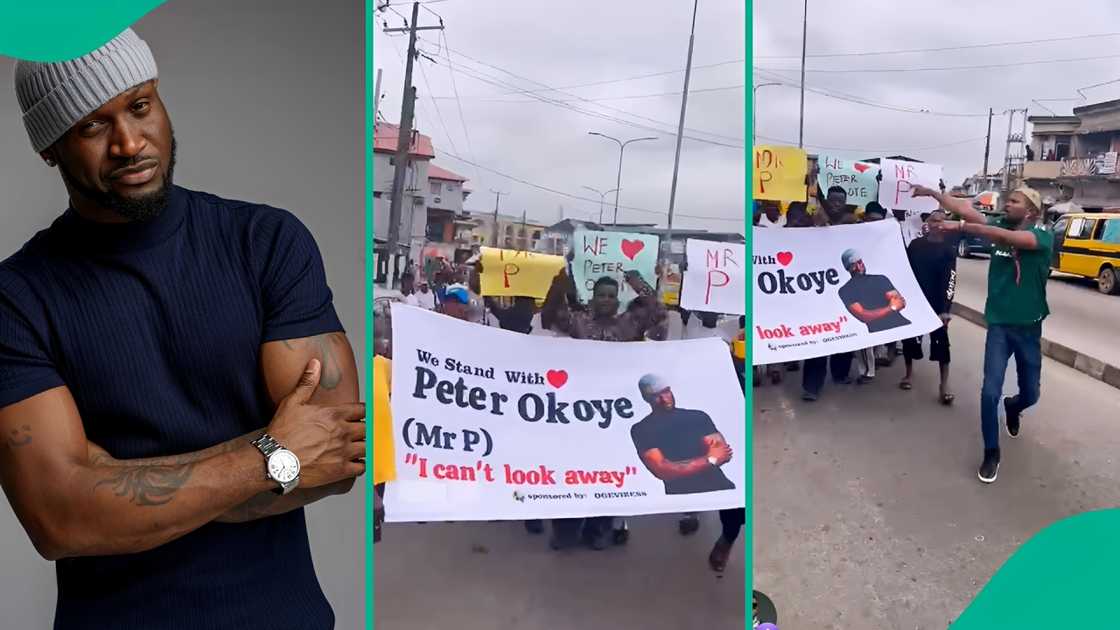 Nollywood actor Uche Maduagwu shows support for Peter Okoye. Nollywood actor Uche Maduagwu shows support for Peter Okoye.